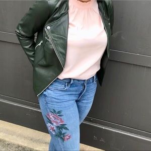 Loft Distressed Jeans